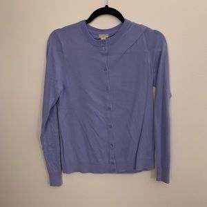 NWT JCrew Clare Cardigan – Periwinkle